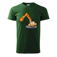 Bagr bez nápisu oranžový