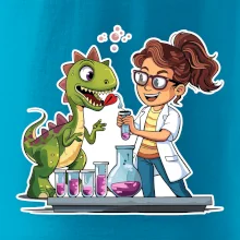 Chemik a dinosaurus - Holka