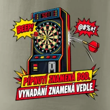 Pípnutí znamená bod. Vynadání znamená vedle