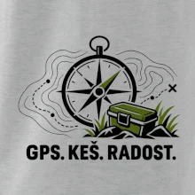 Kompas s krabičkou GPS keš radost