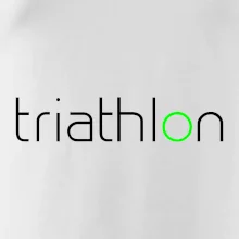 Triathlon nápis Triathlon nápis