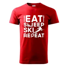 Eat sleep ski repeat