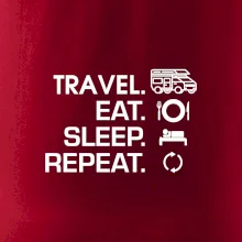Eat sleep travel - alkovna