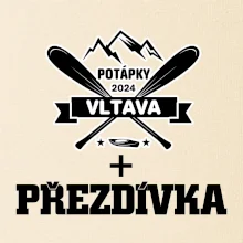 Na vodu - pádla hory (vlastní nápis)