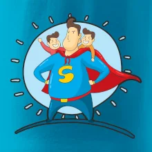 Táta superman - kluk a kluk Táta superman - kluk a kluk