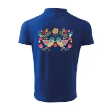 Folklor - dva barevní ptáčci