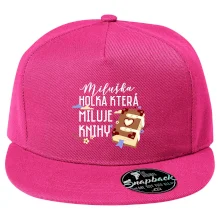 Kniha - Holka, která miluje knihy -  Vaše jméno