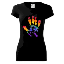 LGBT hand print