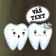 Zubařské tričko - Vás text