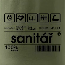 Čárový kód sanitář