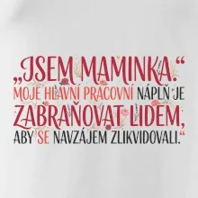 Moje hlavní pracovní náplň je zabraňovat lidem