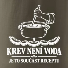 Krev není voda je to součást receptu