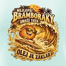 Nejlepší bramboráky smaží táta Olej je základ