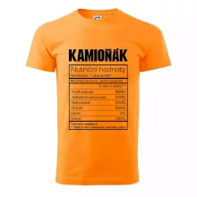 Nutriční hodnoty - Kamioňák Nutriční hodnoty - Kamioňák