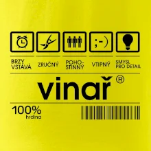 Čárový kód vinař Čárový kód vinař