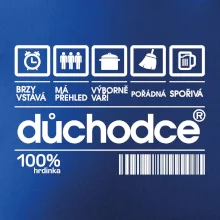 Čárový kód důchodce