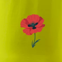 Vlčí mák kreslený velký