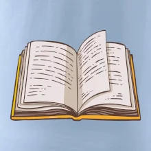 Kniha barevná otevřená