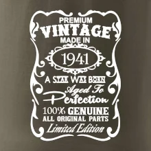 Vintage Etiketa - 1941