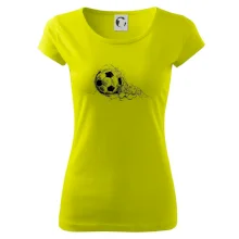 Fotbalový míč - kresba tužkou