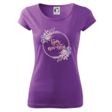 Tým nevěsty květinový kruh růžový