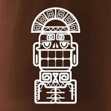 Mayové - socha se zuby