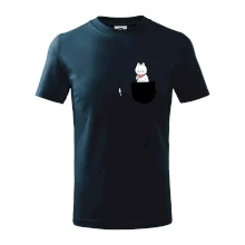 Kočka s rybou v kapse