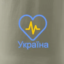 Moje srdce bije pro Ukrajinu - velké