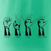 Kámen nůžky papír cirkulárka Kámen nůžky papír cirkulárka