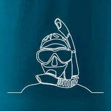 Potápěč jedním tahem