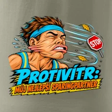 Běžecký protivítr můj sparingpartner