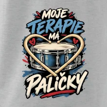 Moje terapie má paličky - srdce bubeníka