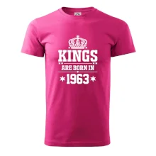 Kings are born in 1963