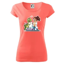 Chemik a dinosaurus - Holka