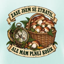 Zase jsem se ztratil, ale mám plnej košík