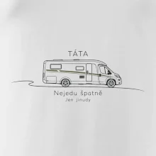 Táta nejedu špatně jen jinudy decentní obytný automobil