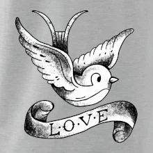 Love holubice - kreslená