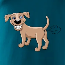 Prdící pes kreslený (Hana-creative)