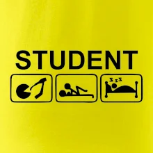 Pít užívat spát - student