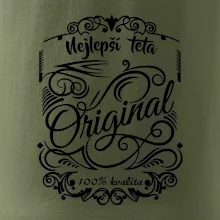 Vintage nejlepší teta 100% kvalita