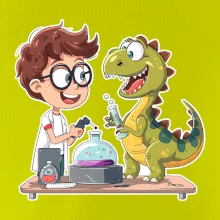 Chemik a dinosaurus - kluk