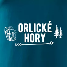 Orlické hory nápis