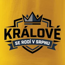 Erb a koruna - králové se rodí v srpnu