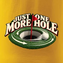 Just one more hole golfový green