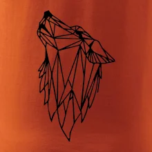 Geometrie - vlk - vyjící