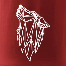 Geometrie - vlk - vyjící