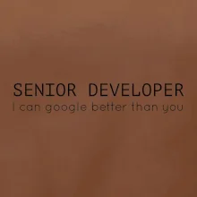 Senior developer google better than you