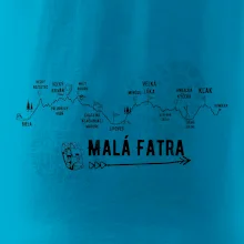 Profil kopca - Malá fatra