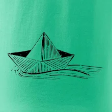 Letní romance - papírová loďka