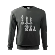 Šachové figurky kreslené